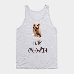 Happy Owl-O-Ween Tank Top